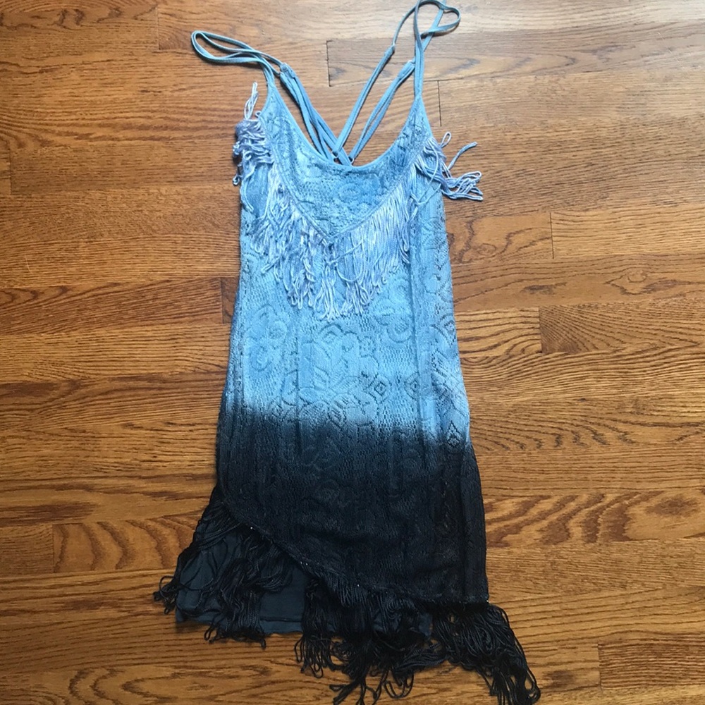 Free people fringe dress